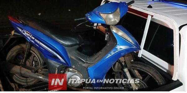 ACOMPAÑANTE DE MOTOCICLISTA LESIONADA TRAS COLISIÓN EN CAMBYRETÁ - Itapúa Noticias