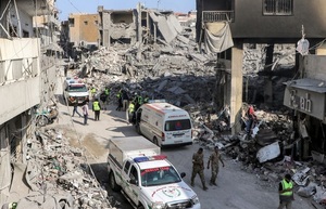 Israel bombardeó un depósito de armas de Hezbolá a las afueras de Beirut