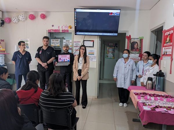 Realizan orientaciones sobre salud cervical en el Centro de Salud de Naranjal