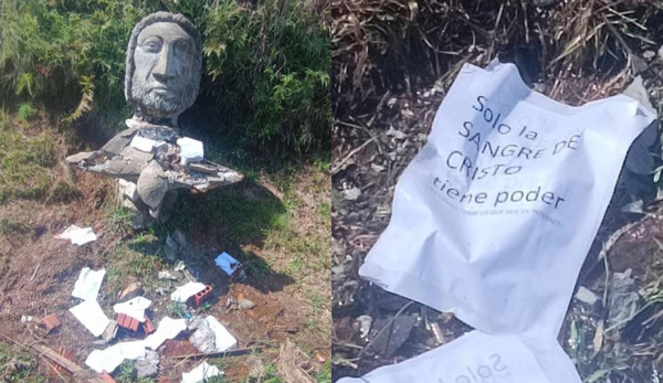 Destruyen la imagen del pintoresco "YKua Levantol" en Trinidad