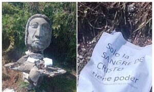 Religiosos destruyeron Ykua Levantol: “Solo la sangre de Cristo tiene poder”