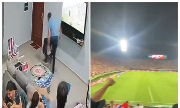 (VIDEO)Reacciones de hinchas Albirrojos tras goles de ñande selección