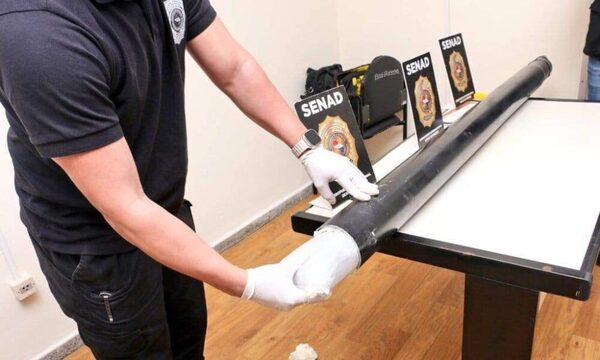 Interceptaron “marihuana vip” en cardanes de camión que llegaron en el aeropuerto