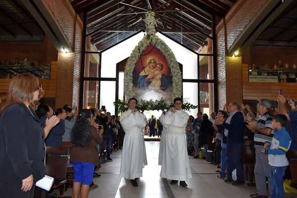 Celebran a la Virgen de Schoenstatt en Tupãrenda - Nacionales - ABC Color