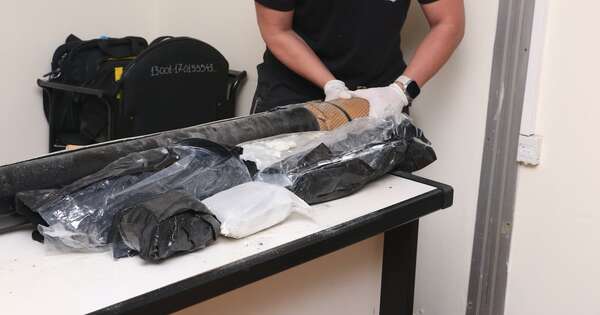 La Nación / Incautan 23 kilos de marihuana de alta concentración proveniente de Miami