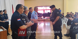 RECONOCEN A POLICÍAS DE ITAPÚA POR FRUSTRAR MEGA ASALTO EN CARLOS A. LÓPEZ - Itapúa Noticias