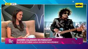 Andrés Calamaro vuelve a Paraguay con un show inolvidable el 27 de octubre - Ensiestados - ABC Color