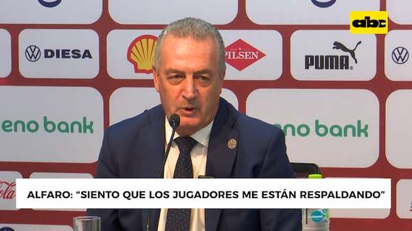 Las palabras de motivación de Gustavo Alfaro a Tony Sanabria - ABC Noticias - ABC Color