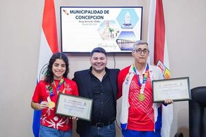Municipalidad de Concepción honra a dos deportistas destacados