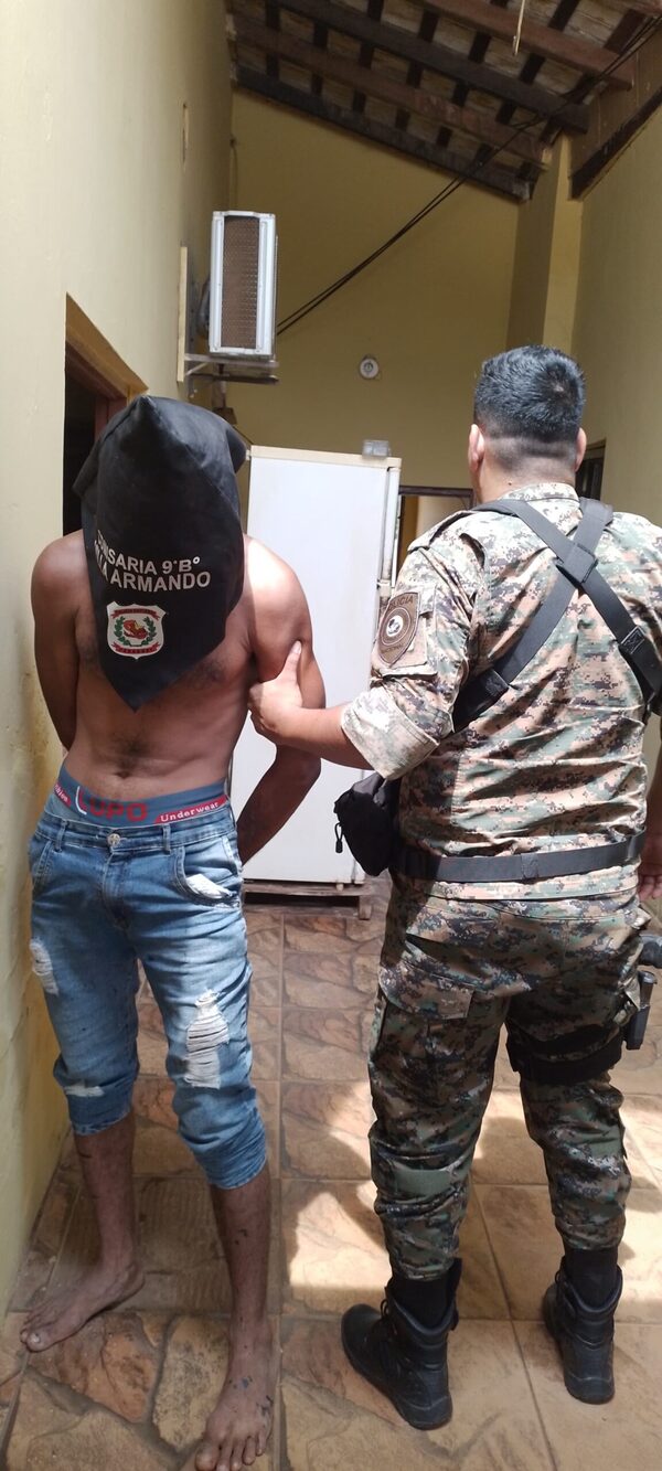 Detienen a presunto miembro del clan Rotela por violencia familiar en Villa Alta