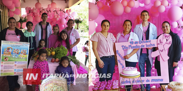 NUEVA ALBORADA SE UNE A LA LUCHA CONTRA EL CÁNCER DE MAMA CON CHARLA DE CONCIENTIZACIÓN - Itapúa Noticias