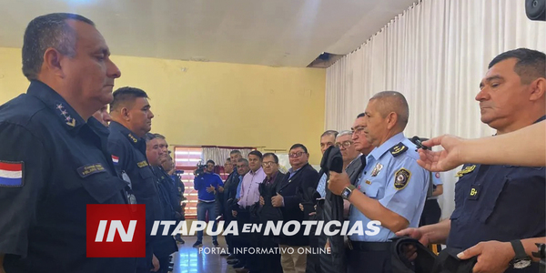 ENTREGARON CHALECOS ANTIBALAS A POLICÍAS DE ITAPÚA - Itapúa Noticias