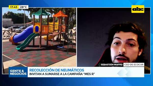Recolección de neumáticos: invitan a sumarse a la campaña “Mes R” - Gente & Negocios - ABC Color