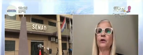Exministra de la SENAD responsabiliza al Estado por su seguridad - SNT