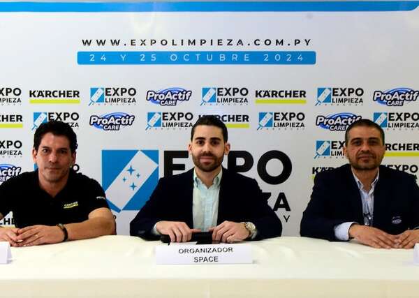 Anuncian primera edición de Expo Limpieza Paraguay 2024 - Empresariales - ABC Color