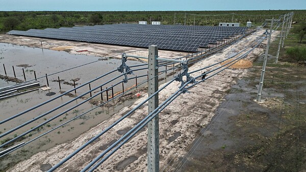 Planta solar en localidad de Alto Paraguay con avance del 88%