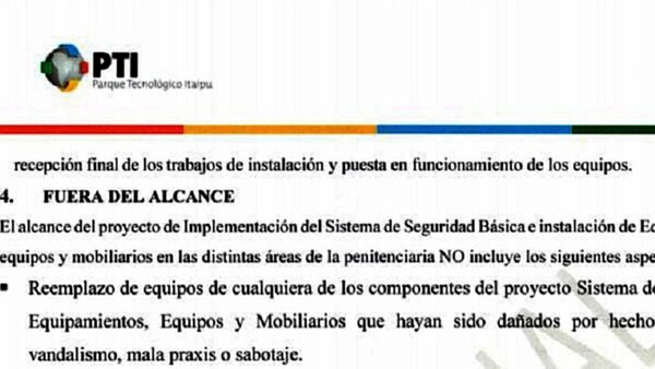 La ONG de Itaipú no está obligada a reparar las cámaras vandalizadas