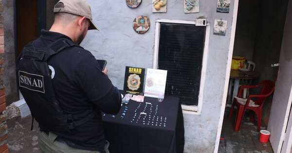 La Nación / Desmantelan boca de venta de drogas en Barrio Obrero