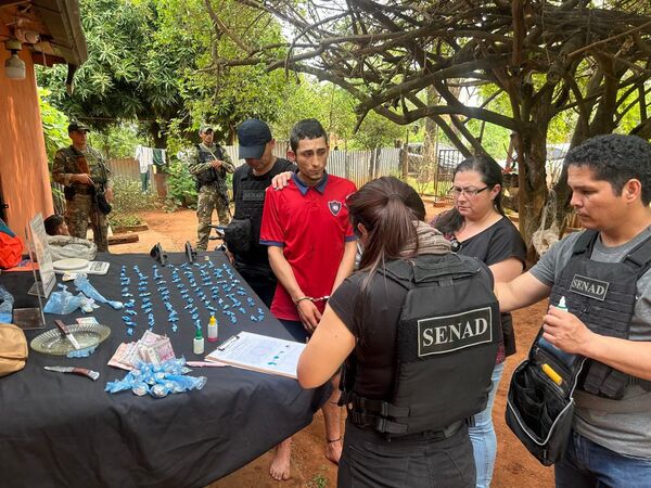 SENAD DESACTIVÓ «NIDO» DE TRAFICANTES Y MOTOCHORROS EN CAPIATÁ
