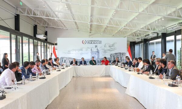 Gobernadores se reúnen con Santiago Peña en busca de seguir fortaleciendo programa Hambre Cero