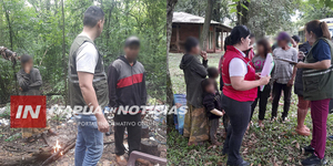 REUBICACIÓN DE COMUNIDADES ORIGINARIAS EN HOHENAU: OPERATIVO LIDERADO POR EL INDI Y LA CODENI - Itapúa Noticias