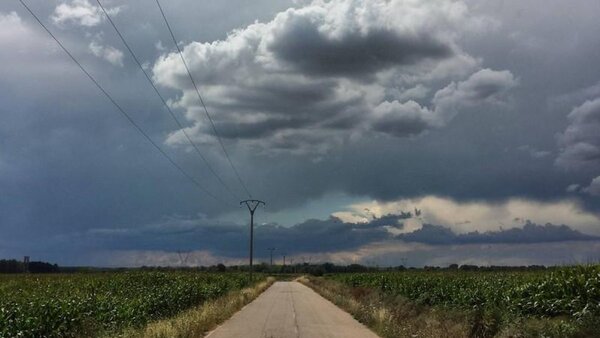 Meteorología emite aviso especial por tormentas y vientos de hasta 100 km/h