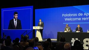 Santiago Peña en asamblea de la SIP: “Sin libertad de prensa moriríamos asfixiados”