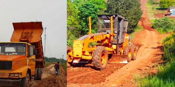 MEJORA DE CAMINOS VECINALES EN ITAPÚA BENEFICIA A CASI 2.500 POBLADORES - Itapúa Noticias