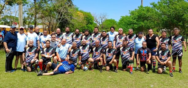 Versus / Rugbiers paraguayos en torneo internacional de veteranos