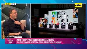 Video: Asunción Fashion Week presente en congresos importantes de la moda en Moscú - Ensiestados - ABC Color