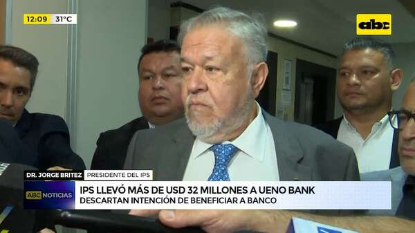 IPS: descartan intención de beneficiar a banco vinculado a Peña - ABC Noticias - ABC Color