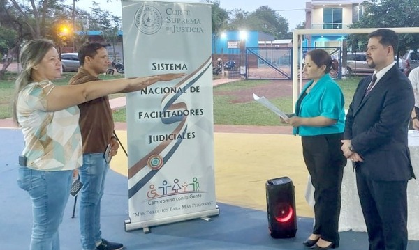 Eligieron a dos facilitadores judiciales para Nueva Esperanza