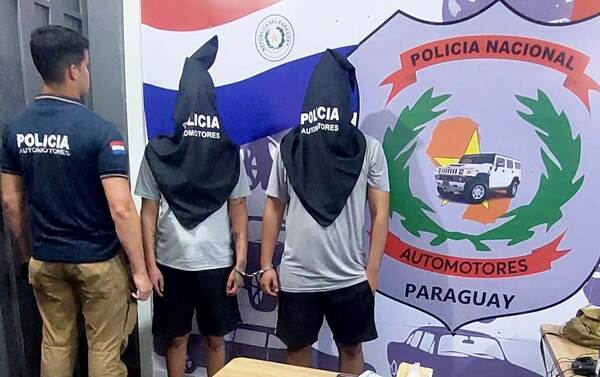 Automotores frena a dos letraditos •