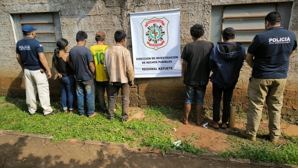 Seis indígenas detenidos en desalojo en Canindeyú