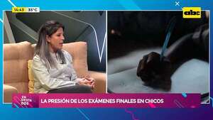 Video: cómo afrontar la presión de los exámenes y la ansiedad ante la responsabilidad de aprobar - Ensiestados - ABC Color