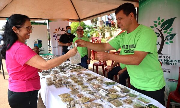 Realizan primera feria de plantas medicinales en Hernandarias