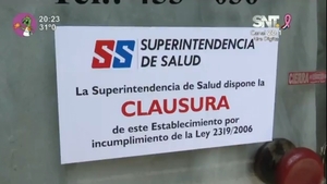 Clausuraron una clínica clandestina de transfusión - SNT
