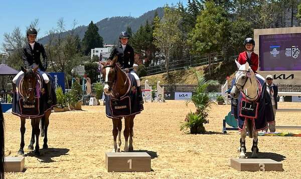 Hipismo: Clara Vera, tercera en Sudamericano de Ecuador - Polideportivo - ABC Color