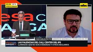 “Demora en la atención y disponibilidad de turnos”: falencias del Call Center de IPS - Mesa de Periodistas - ABC Color
