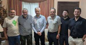 La Nación / García Linera visitó a Lugo
