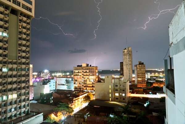 Meteorología: viernes llega a Paraguay con tormentas y descenso de temperatura - Clima - ABC Color