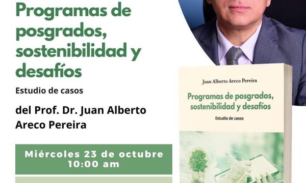 Lanzan libro sobre programas de posgrados