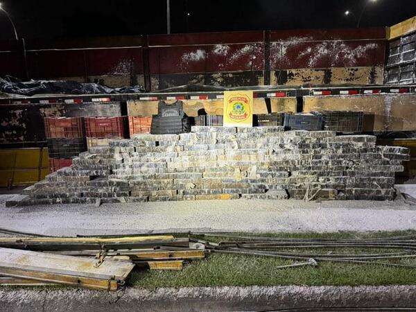 Paraguayo es detenido con 1710 kilos de marihuana prensada en Brasil – Diario TNPRESS