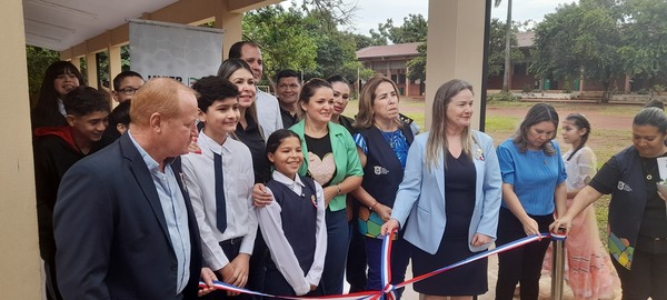 Gobernación de Itapúa inaugura aulas en la Escuela Básica República Argentina N° 65