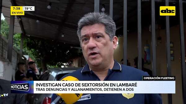 Operación “Fleeting”: Allanamiento y detenidos por caso de sextorsión - ABC Noticias - ABC Color