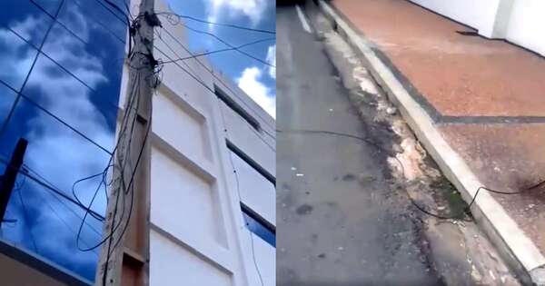 La Nación / Joven clama justicia tras perder una pierna en un accidente por un cable suelto