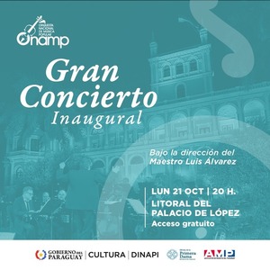 Celebrarán la música paraguaya en concierto inaugural de la ONAMP - .::Agencia IP::.