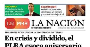 La Nación / LN PM: edición mediodía del 18 de octubre