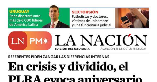 La Nación / LN PM: edición mediodía del 18 de octubre
