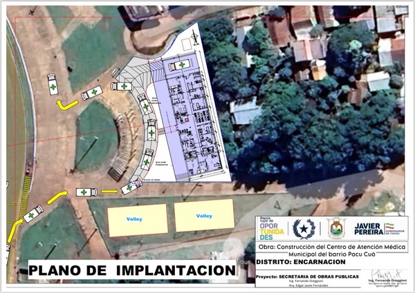 Anuncian licitación para nuevo centro de atención médica en el barrio Pacú Cuá